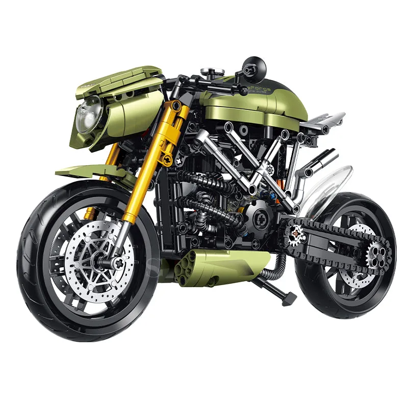 JIESTAR Kit de modèle de moto GULY 1:8 Performance Technic 60547 (JS-60547) - prix | Brick Broker
