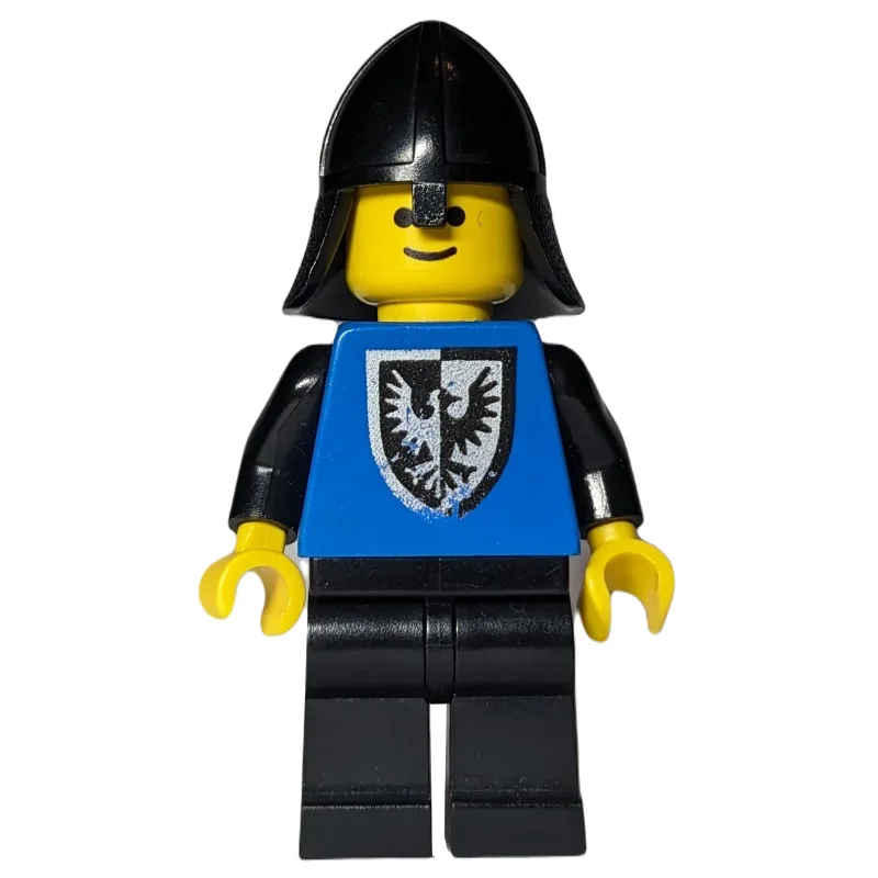 Knight (Black Falcon) - Black Legs, Black Hip… — minifigurine LEGO | Brick Broker