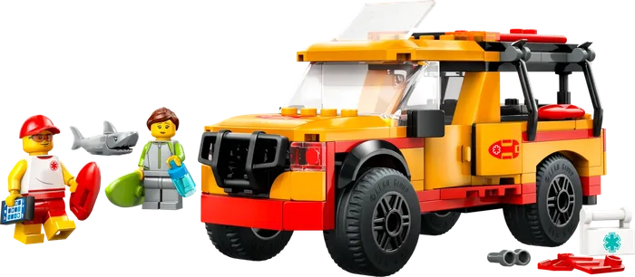 LEGO 60453 Camion de Sauvetage de Plage du Maître-nageur - prix | Brick Broker
