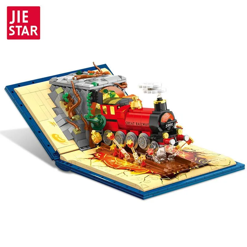 JIESTAR Monument du monde des sorciers - Train express (JS-JJ9059) - prix | Brick Broker