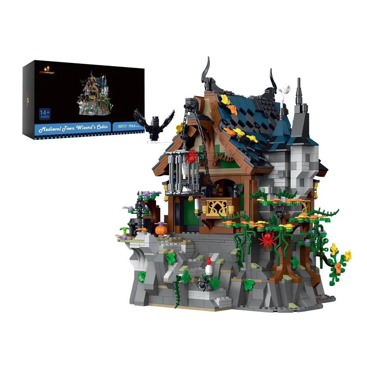 JMBricklayer Cabane du Magicien de la Ville Médiévale (JMB-30117) - prix | Brick Broker