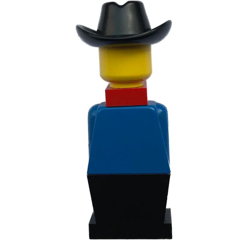 LEGOLAND Blue Torso, Black Legs, With Black H… — minifigurine LEGO | Brick Broker