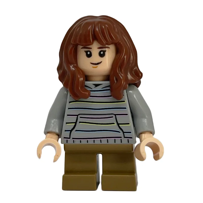 Hermione Granger, Light Bluish Gray Hoodie wi… — minifigurine LEGO | Brick Broker