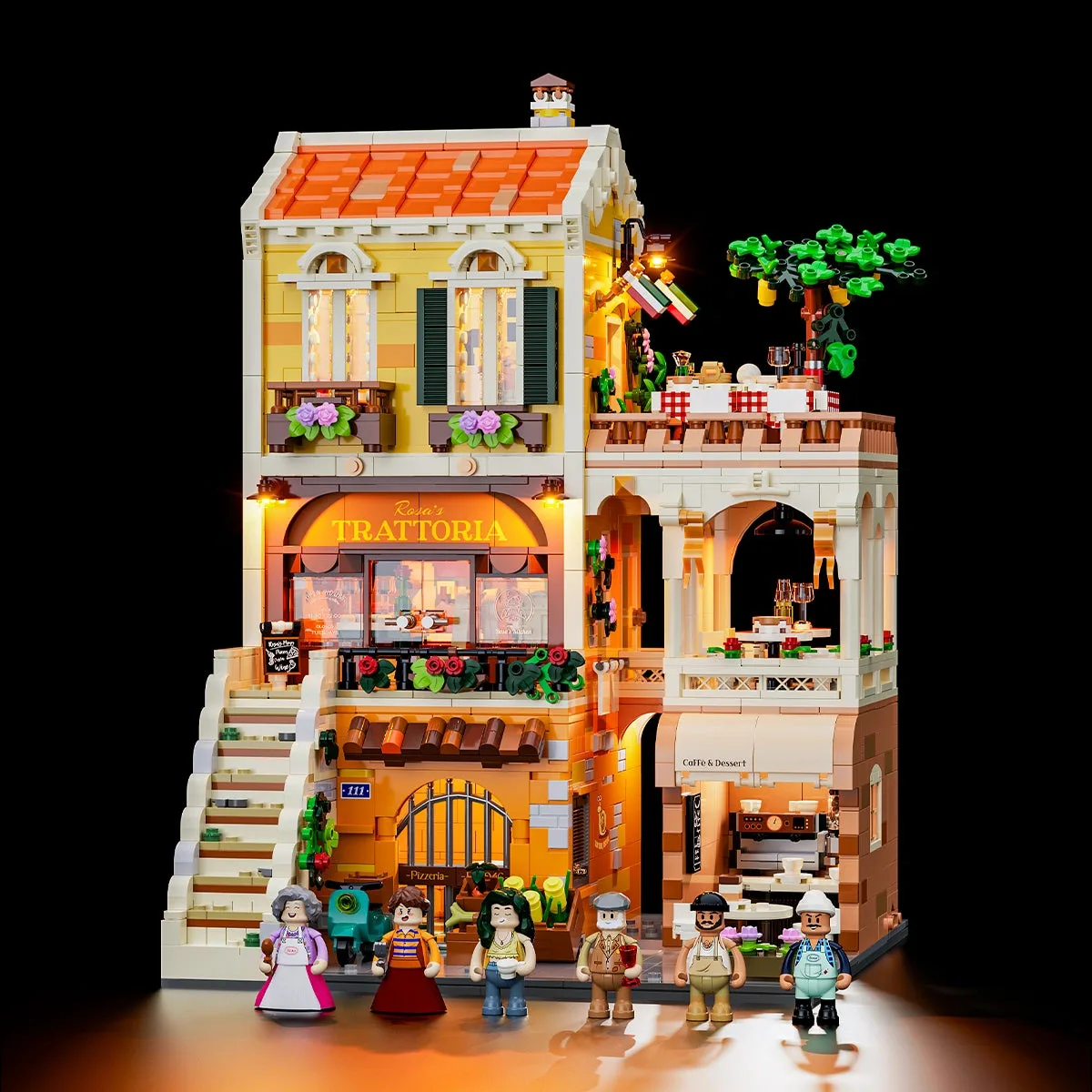 Lumibricks Restaurant italien traditionnel (LUMI-15010) - prix | Brick Broker