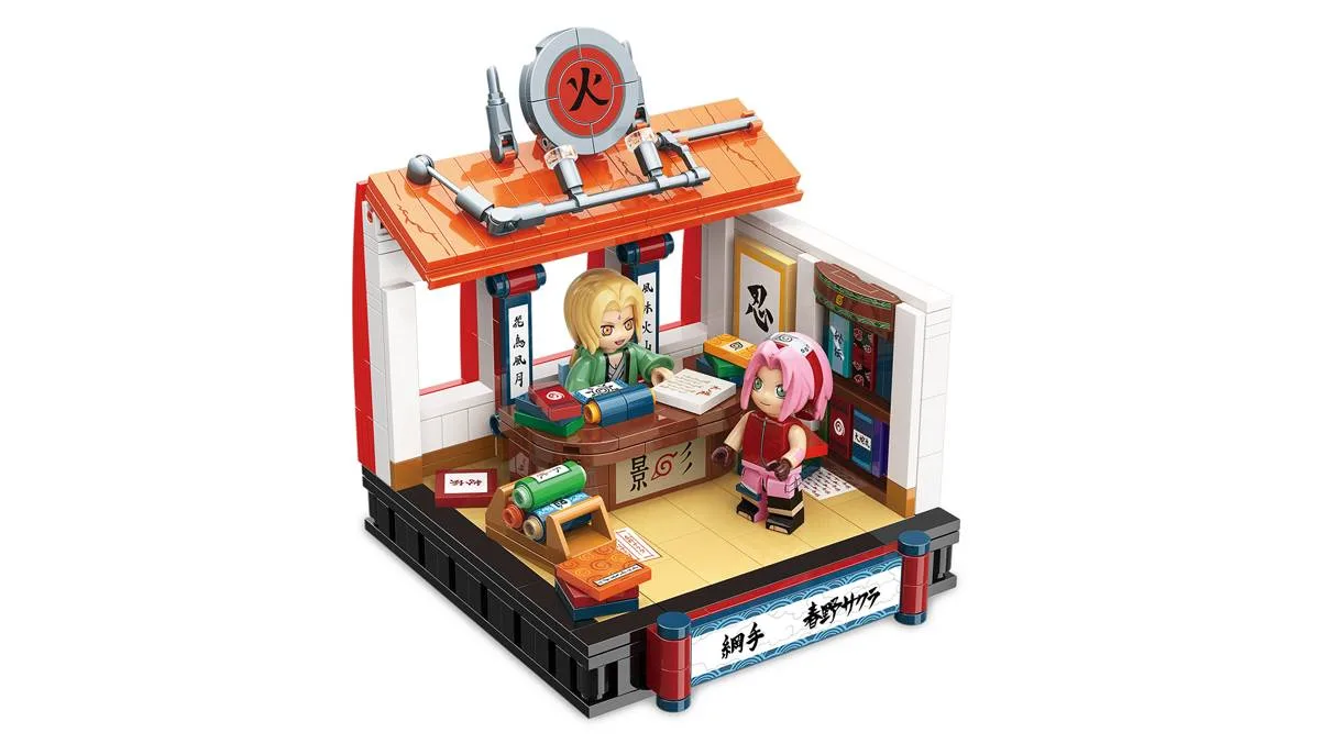 Keeppley Bureau de l'Hokage (KEP-K20506) - prix | Brick Broker