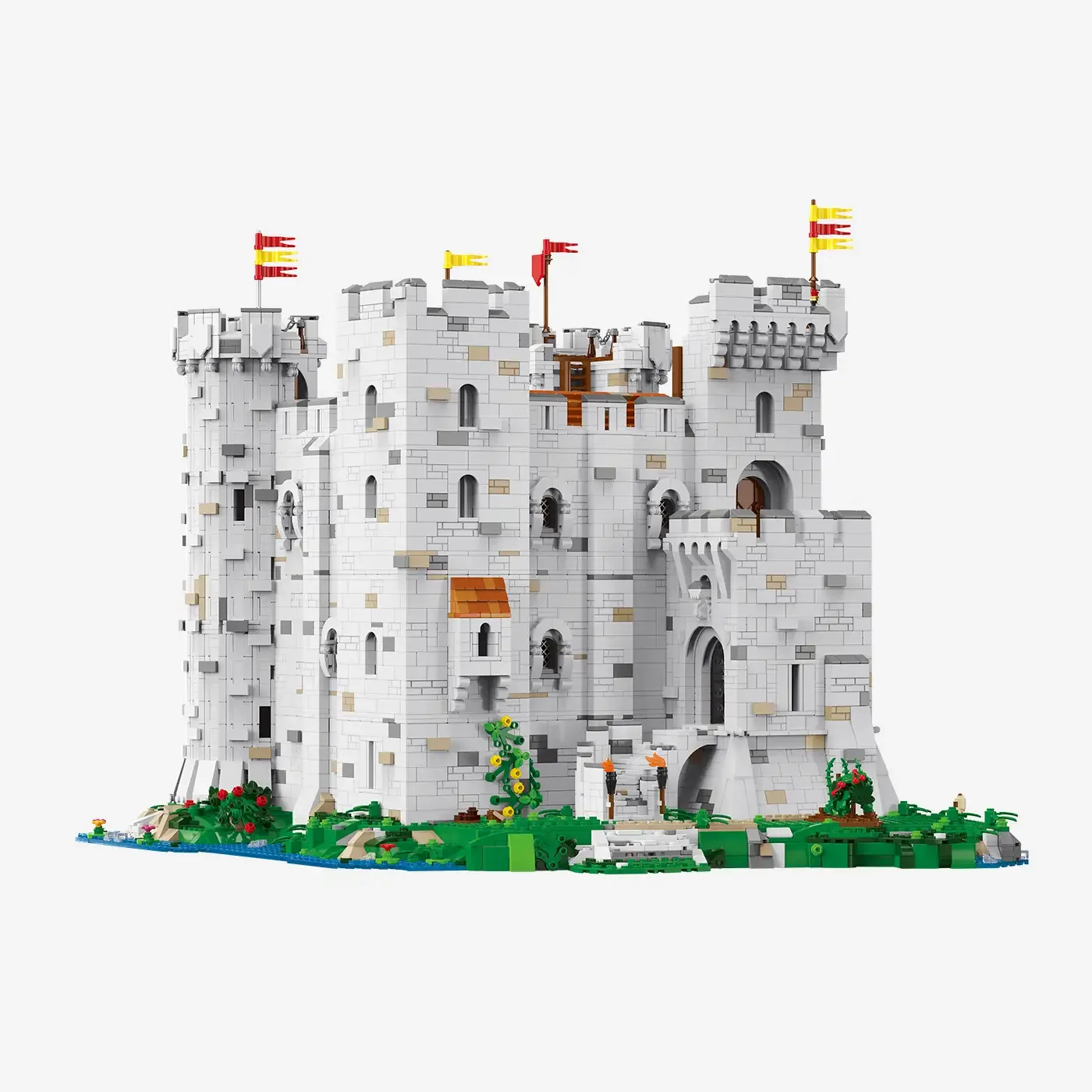 BlueBrixx Château normand - Donjon (BB-109747) - prix | Brick Broker