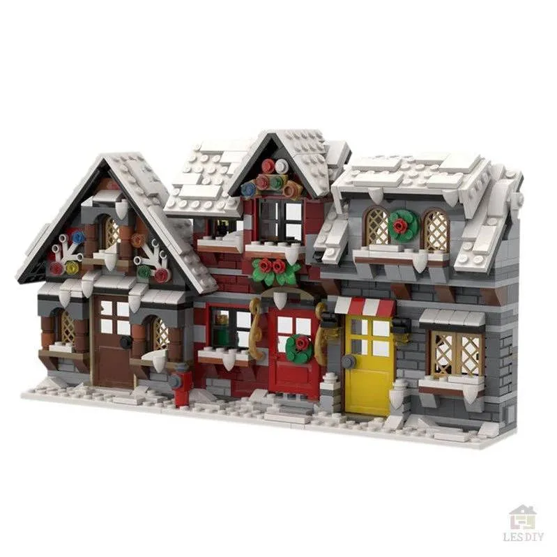 LesDiy Trois Maisons d'Hiver - Façade (LESDIY-3271180) - prix | Brick Broker