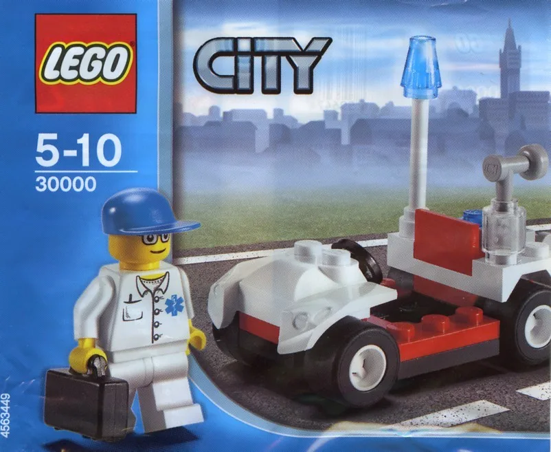 LEGO 30000 Docteur avec Voiture - prix et où acheter | Brick Broker