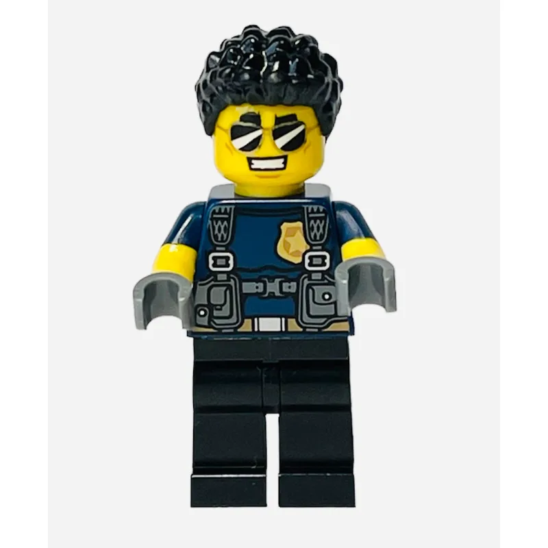 Duke DeTain, Short Sleeved Police Shirt — minifigurine LEGO | Brick Broker