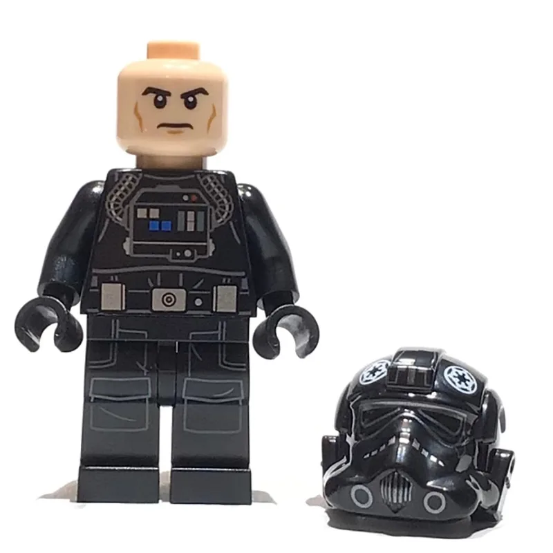 TIE Pilot, Printed Legs, Closed Mouth — dans quels sets LEGO ? (fig-013446) | Brick Broker