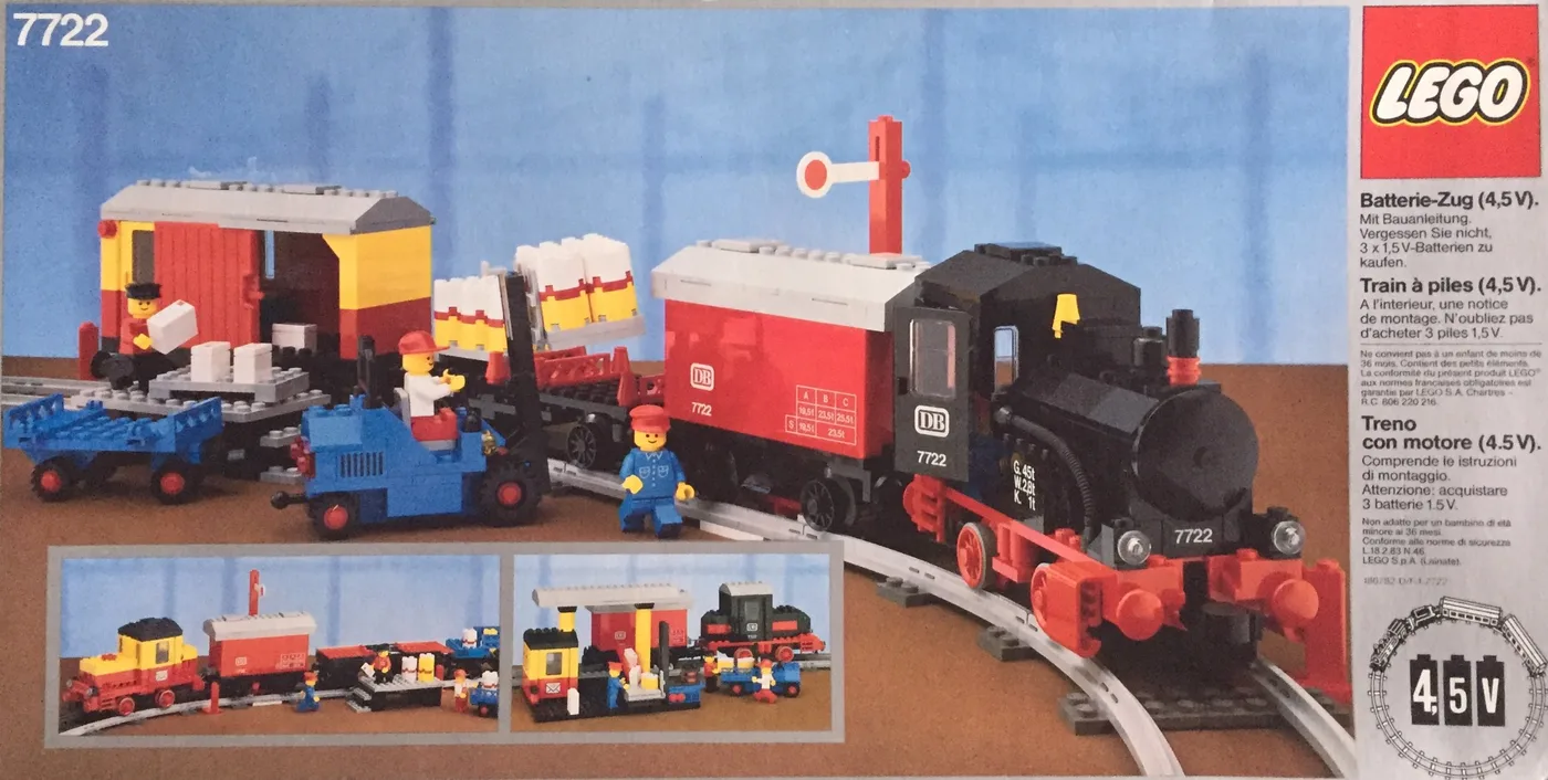 LEGO 7722 Train de marchandises à vapeur - prix | Brick Broker