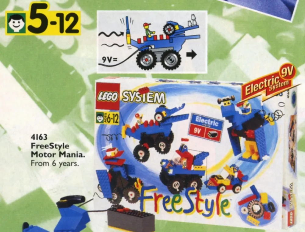 LEGO 4163 Set Électrique Style Libre - prix | Brick Broker