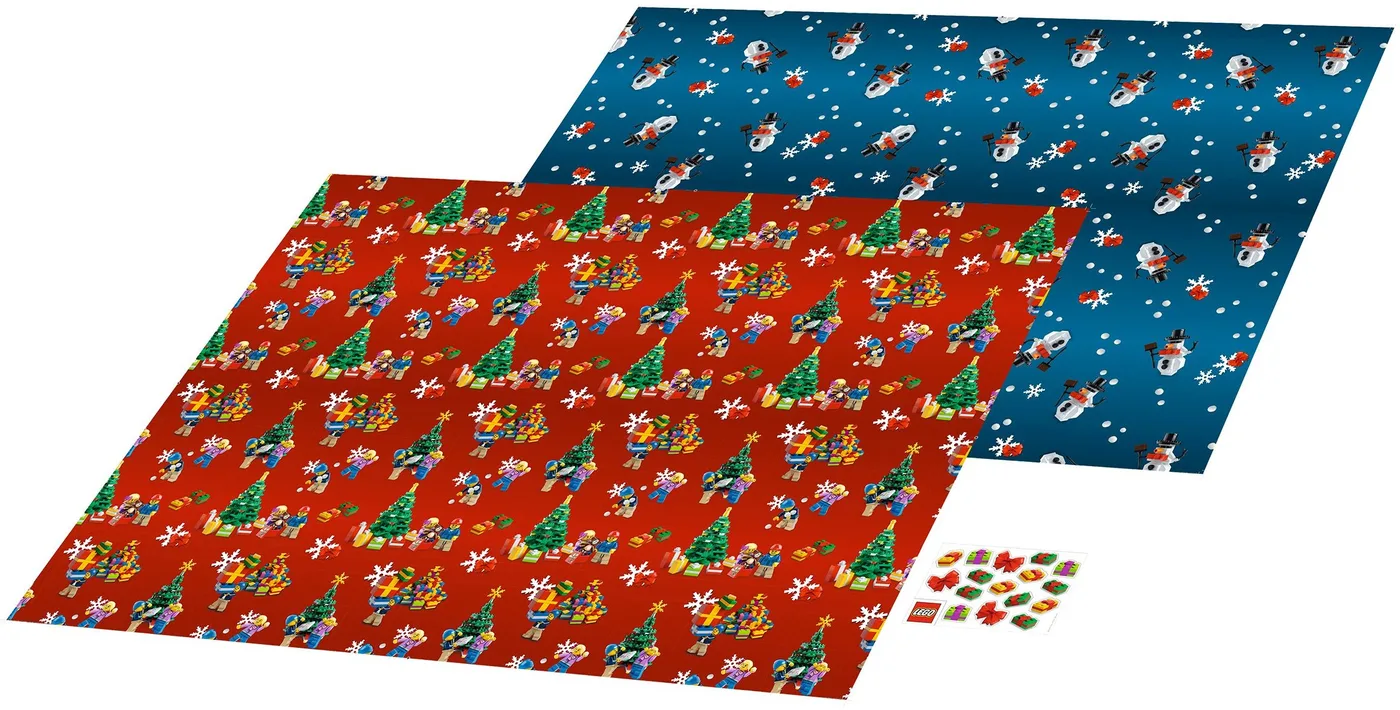 LEGO 851407 Papier Cadeau Festif - prix et où acheter | Brick Broker