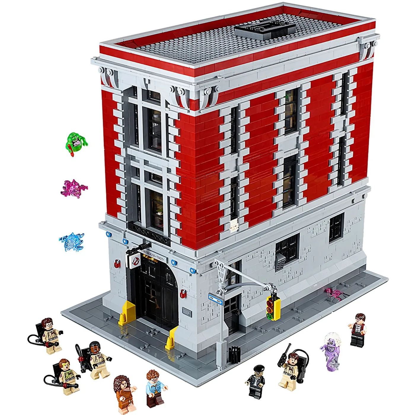 LEGO 75827 Quartier général de la caserne de pompiers - prix | Brick Broker