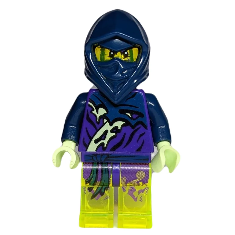 Ghost Ninja Hackler / Warrior Yokai with Scab… — minifigurine LEGO | Brick Broker