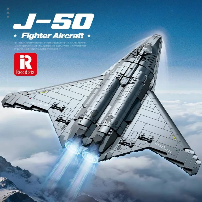 Reobrix Avion de chasse J-50 (REO-33046) - prix | Brick Broker