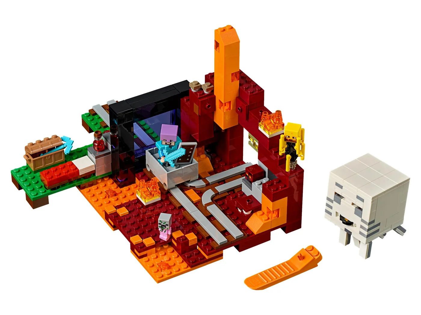 LEGO 21143 Le Portail du Nether - prix et où acheter | Brick Broker