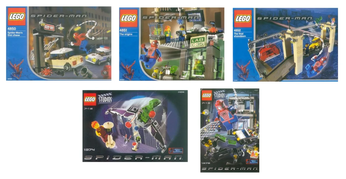 LEGO Kit de Film Spider-Man (K4852-1) - prix | Brick Broker