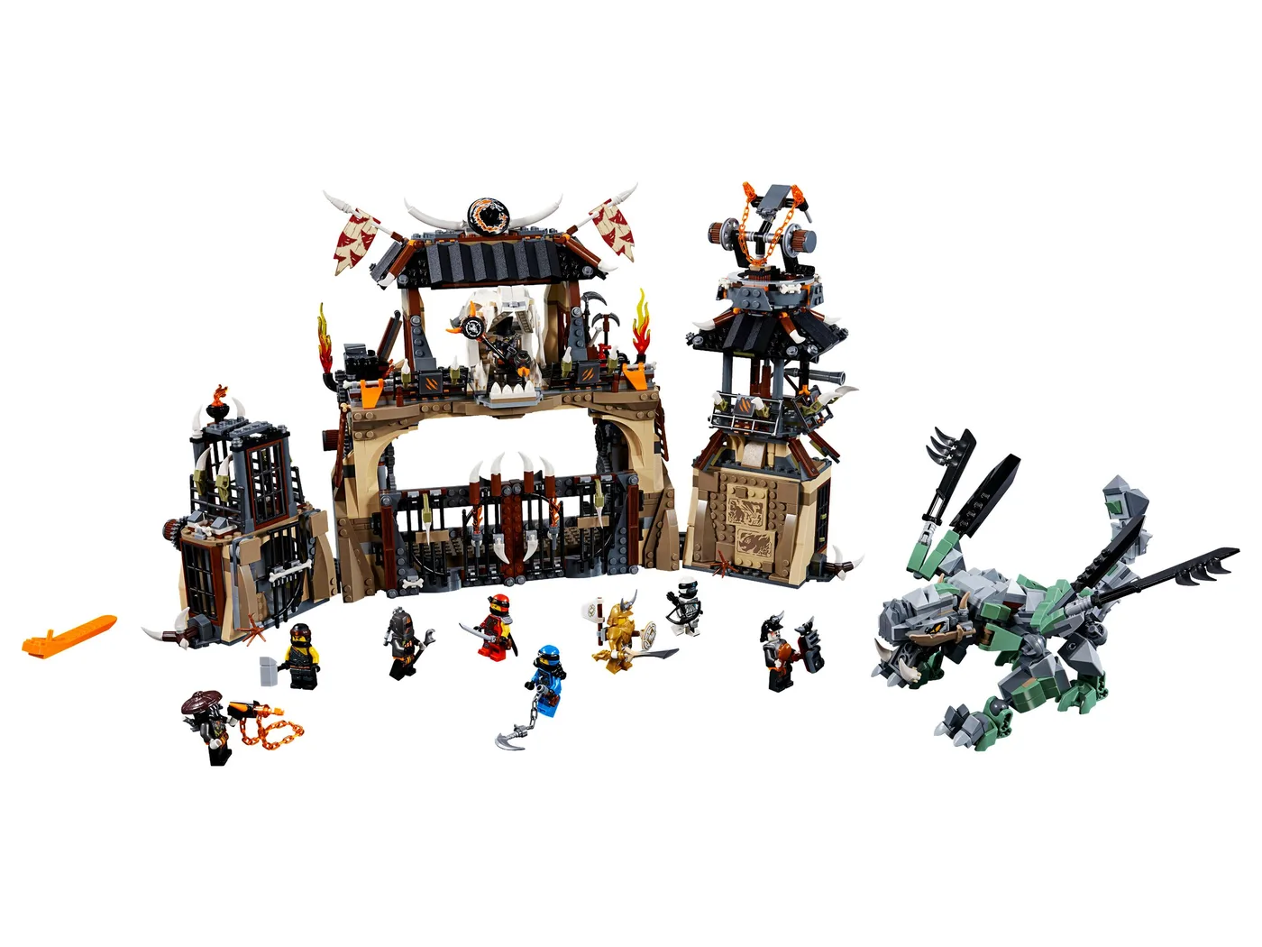 LEGO 70655 Fosse aux dragons - prix et où acheter | Brick Broker