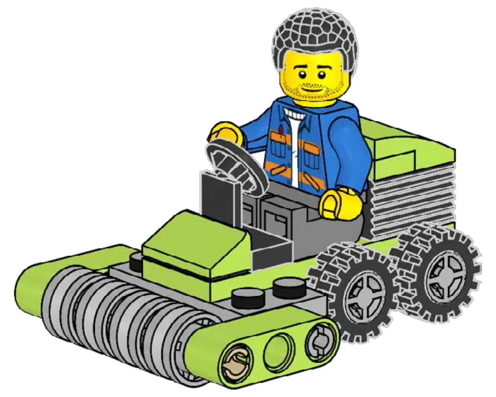 LEGO 952303 Tondeuse à gazon - prix et où acheter | Brick Broker