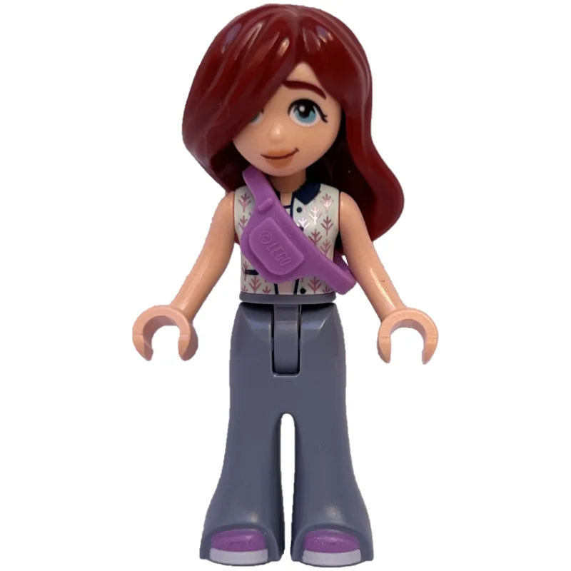 Paisley - White Top, Sand Blue Legs, Medium L… — minifigurine LEGO | Brick Broker