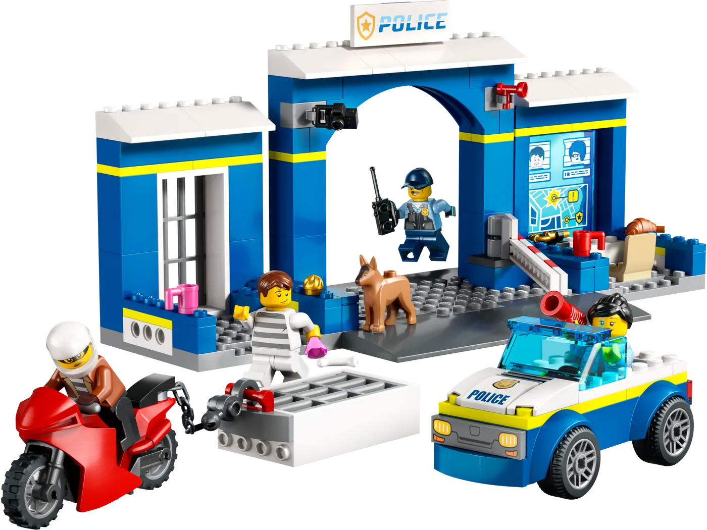 LEGO 60370 Course-poursuite au Poste de Police - prix | Brick Broker