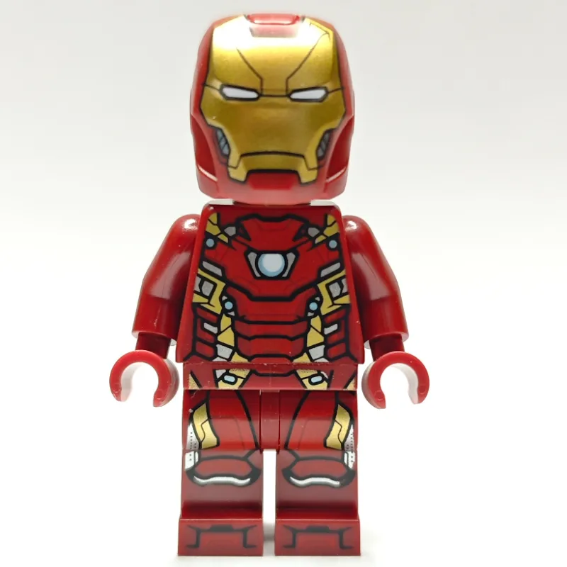 Iron Man Mark 46 Armor, HUD on Face — dans quels sets LEGO ? (fig-015927) | Brick Broker