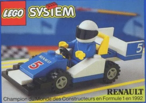 LEGO 1750 Voiture de course Renault Formule 1 - prix | Brick Broker