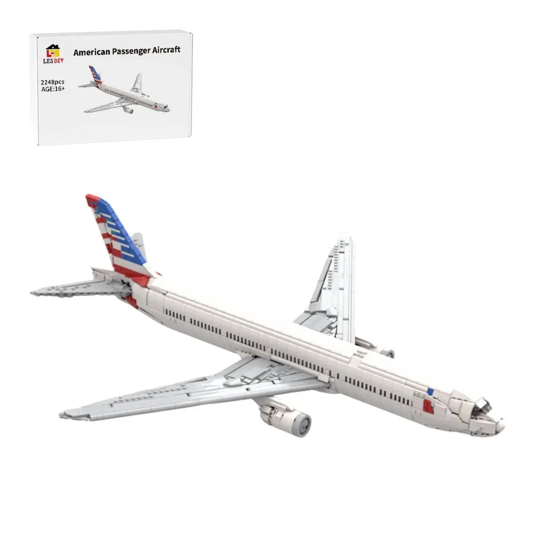 LesDiy Avion de passagers américain (LESDIY-3653883) - prix | Brick Broker