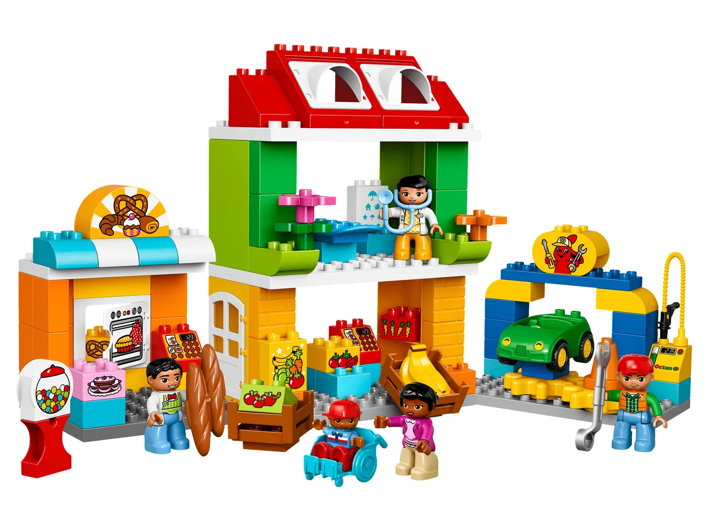 LEGO 10836 Le quartier (place de la ville) - prix | Brick Broker