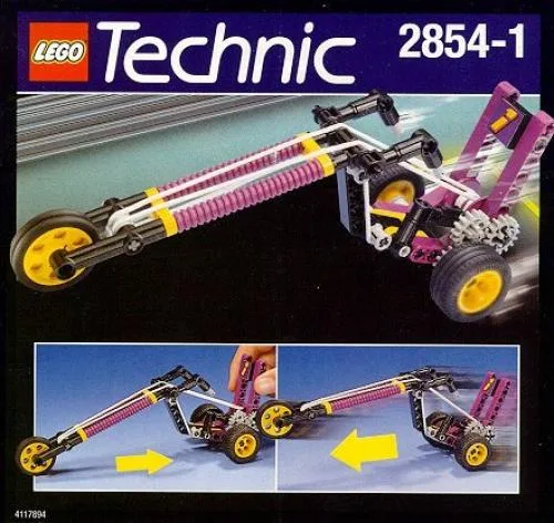 LEGO 2854 Gummiseil-Motorrad - Preise & Vergleich | Brick Broker