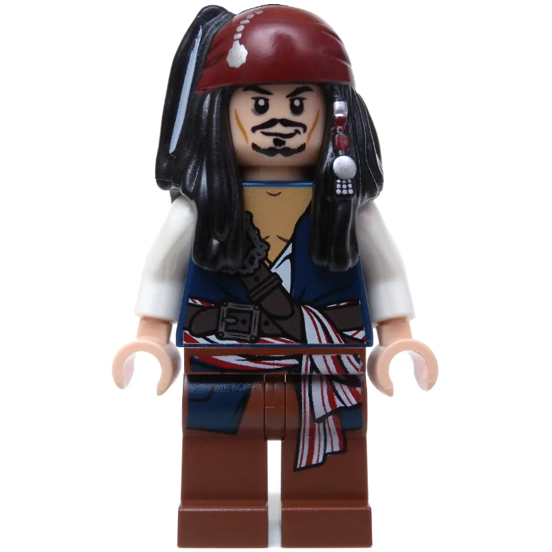 Captain Jack Sparrow — dans quels sets LEGO ? (fig-002035) | Brick Broker