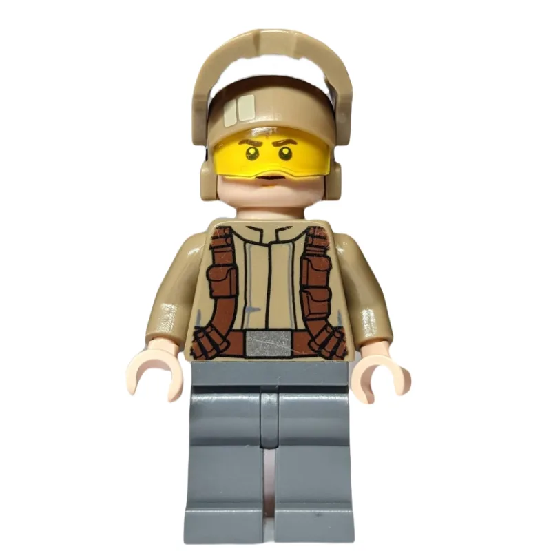 Resistance Soldier, Dark Tan Helmet, Dark Tan… — minifigurine LEGO | Brick Broker