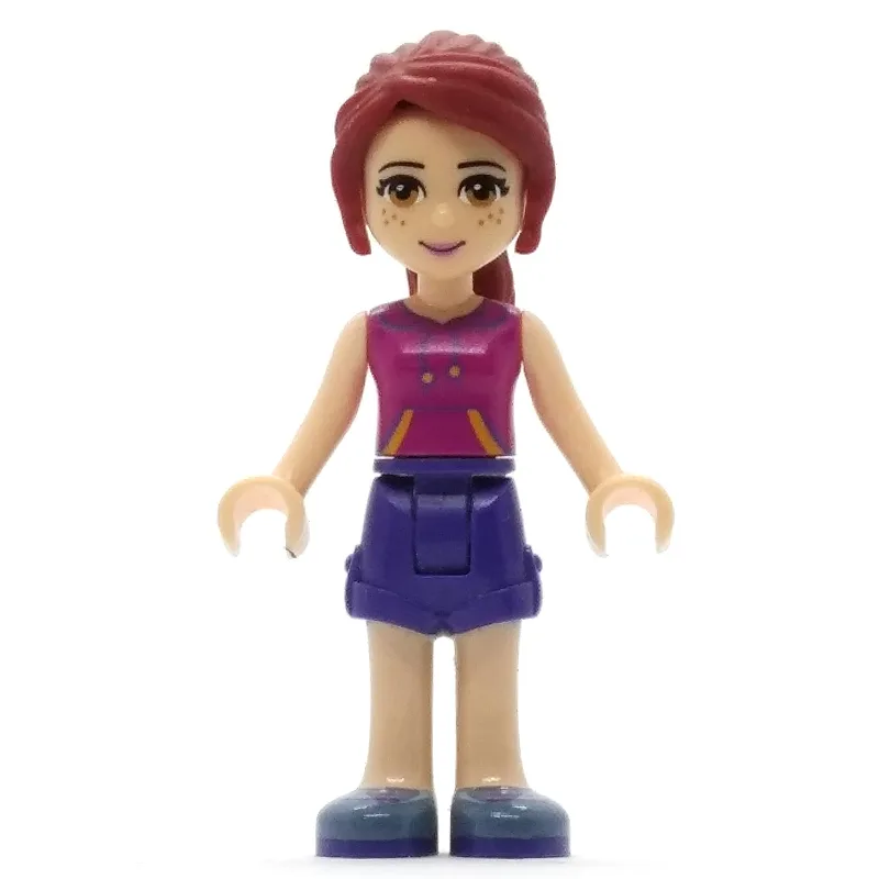 Mia - Magenta Top, Dark Purple Skirt — dans quels sets LEGO ? (fig-001507) | Brick Broker