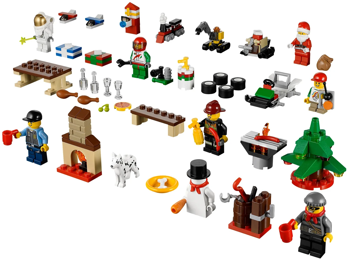 LEGO 60024 Calendrier de l'Avent City 2013 - prix | Brick Broker
