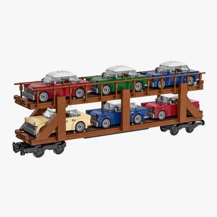 BlueBrixx Wagon transporteur de voitures (BB-109436) - prix | Brick Broker
