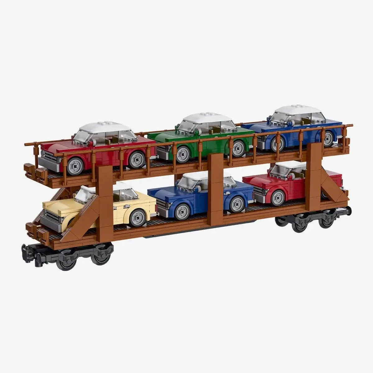 BlueBrixx Wagon transporteur de voitures (BB-109436) - prix | Brick Broker