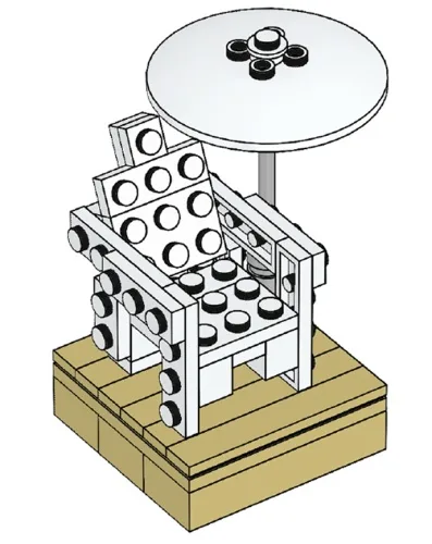 LEGO Chaise (MMMB040-1) - prix et où acheter | Brick Broker