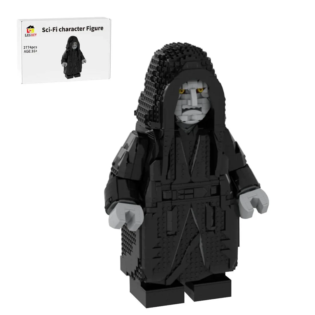 LesDiy Empereur Palpatine Mégafigurine - version de la trilogie originale (LESDIY-3616245) - prix | Brick Broker