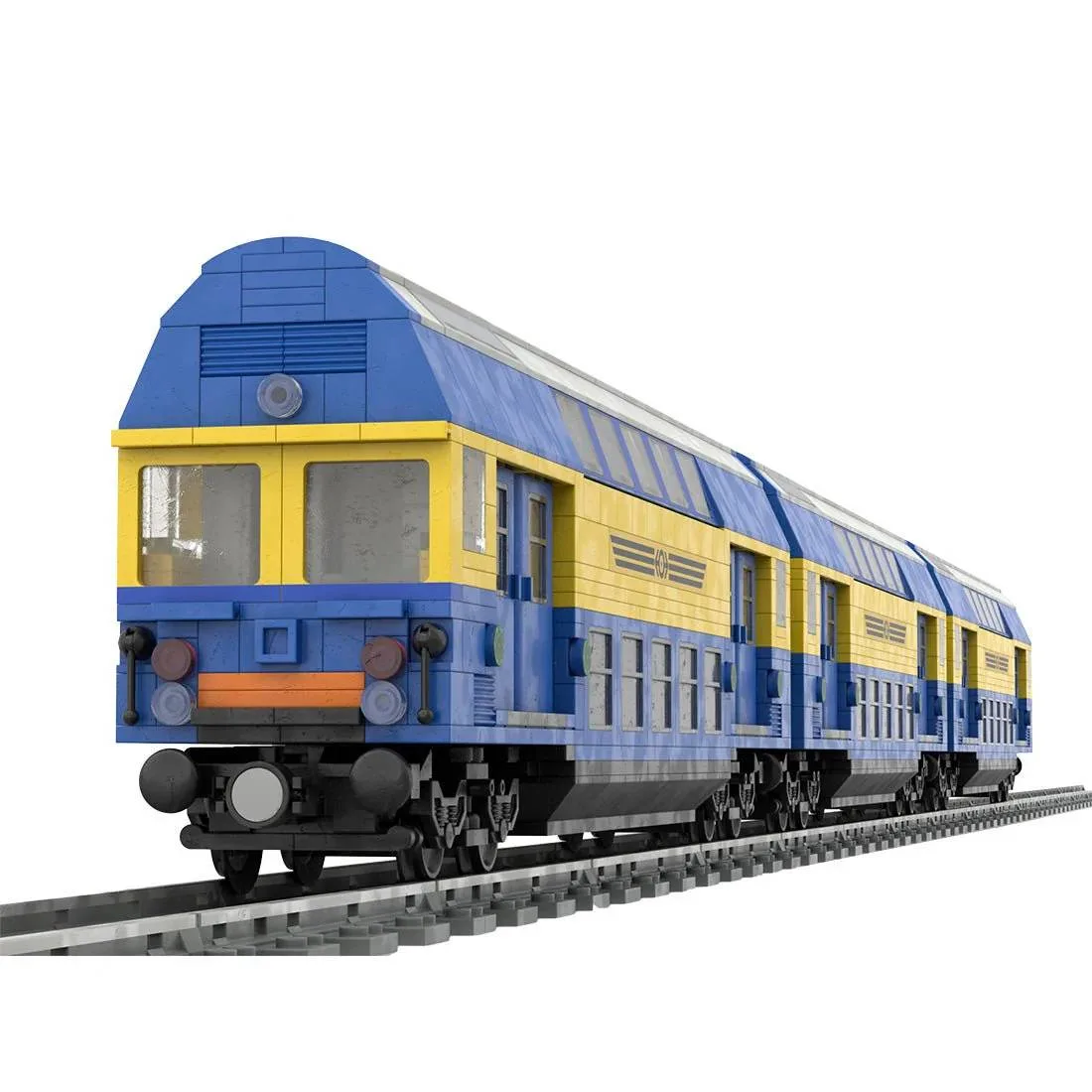 LesDiy Voiture de train à deux niveaux (LESDIY-3516244) - prix | Brick Broker