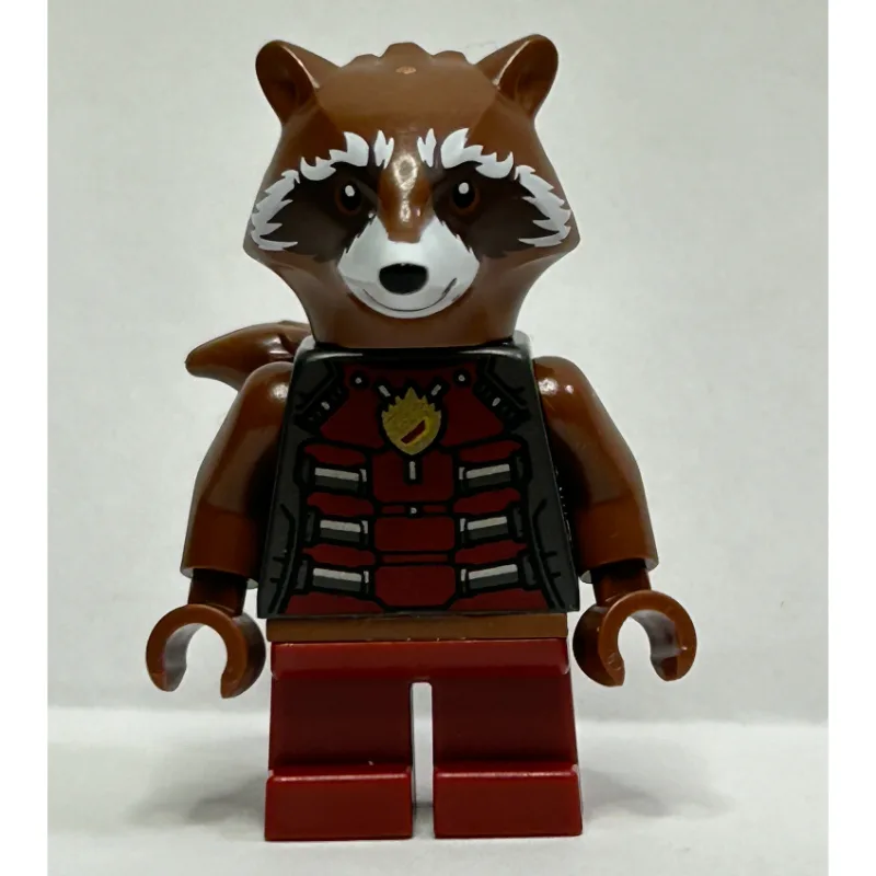 Rocket Raccoon, Reddish Brown Arms — dans quels sets LEGO ? (fig-014598) | Brick Broker