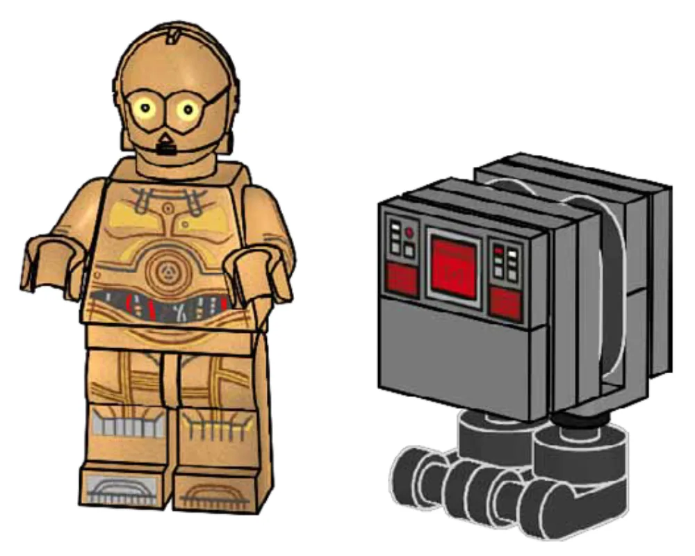 LEGO 912310 C-3PO et Droïde Gonk - prix et où acheter | Brick Broker