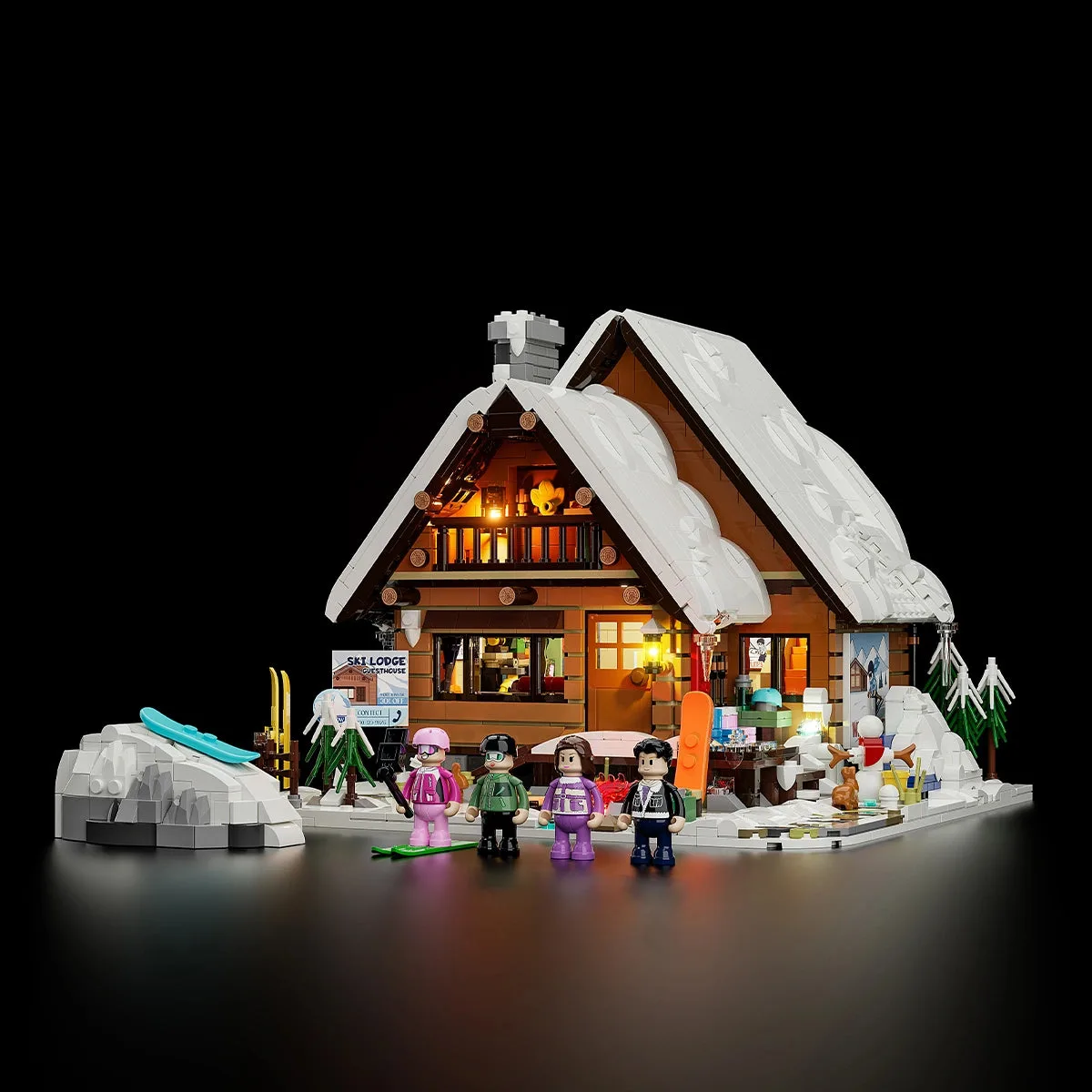 Lumibricks Chalet de ski (LUMI-F9041) - prix | Brick Broker