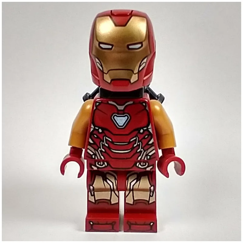 Iron Man Mark 85 Armor, Pearl Gold Arms, Tran… — minifigurine LEGO | Brick Broker