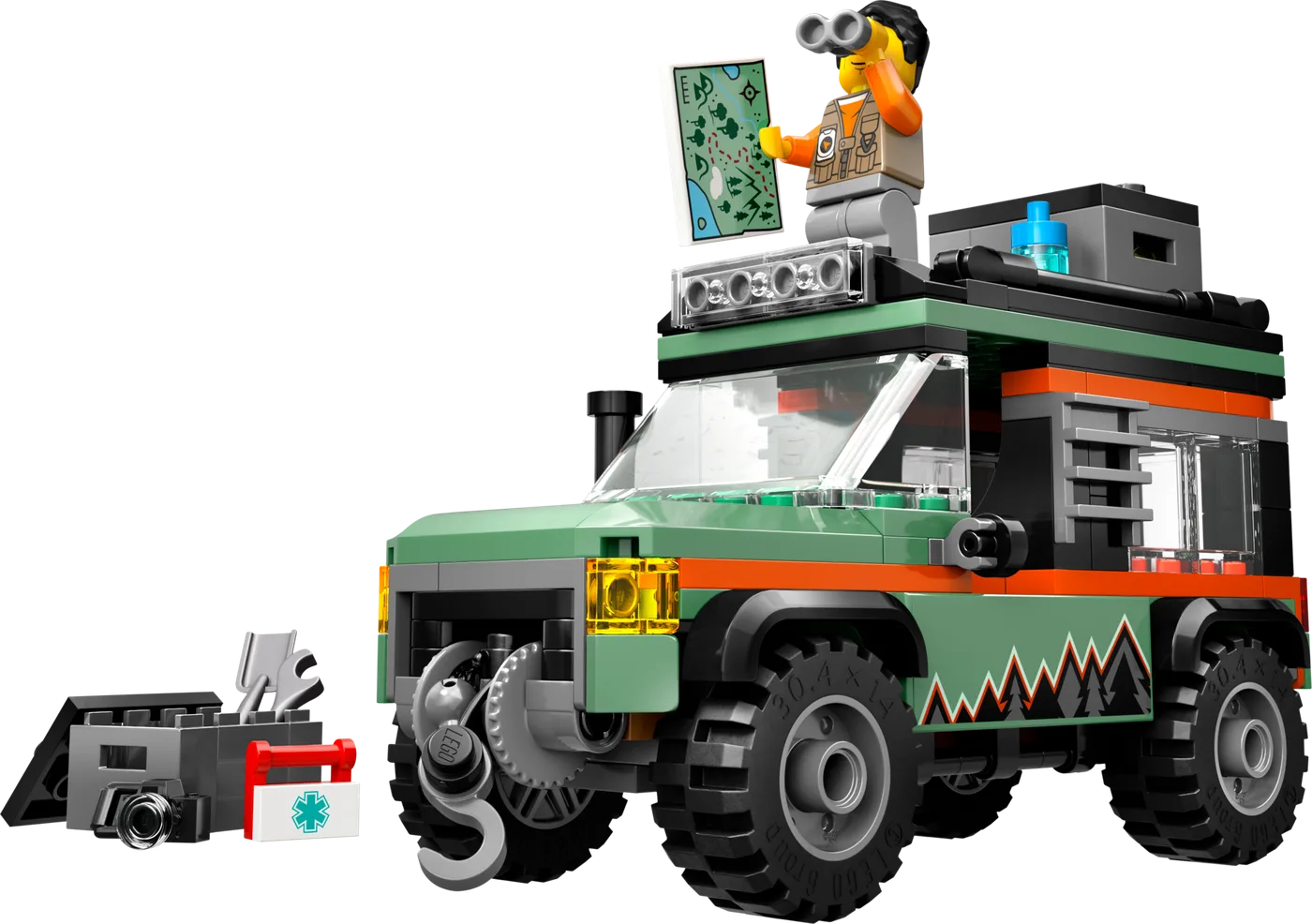 LEGO 60447 Camion tout-terrain 4x4 de montagne - prix | Brick Broker