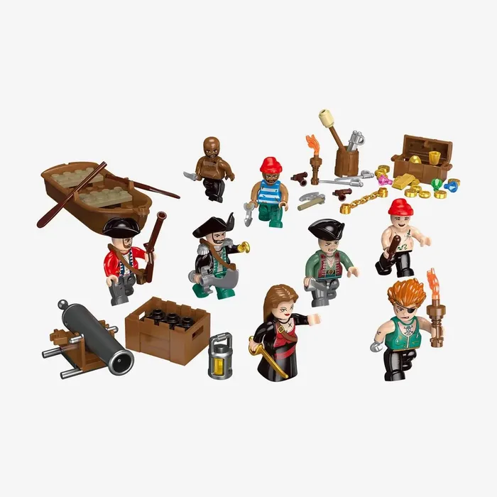 BlueBrixx Pack de figurines Pirates - Pirates (BB-109699) - prix | Brick Broker