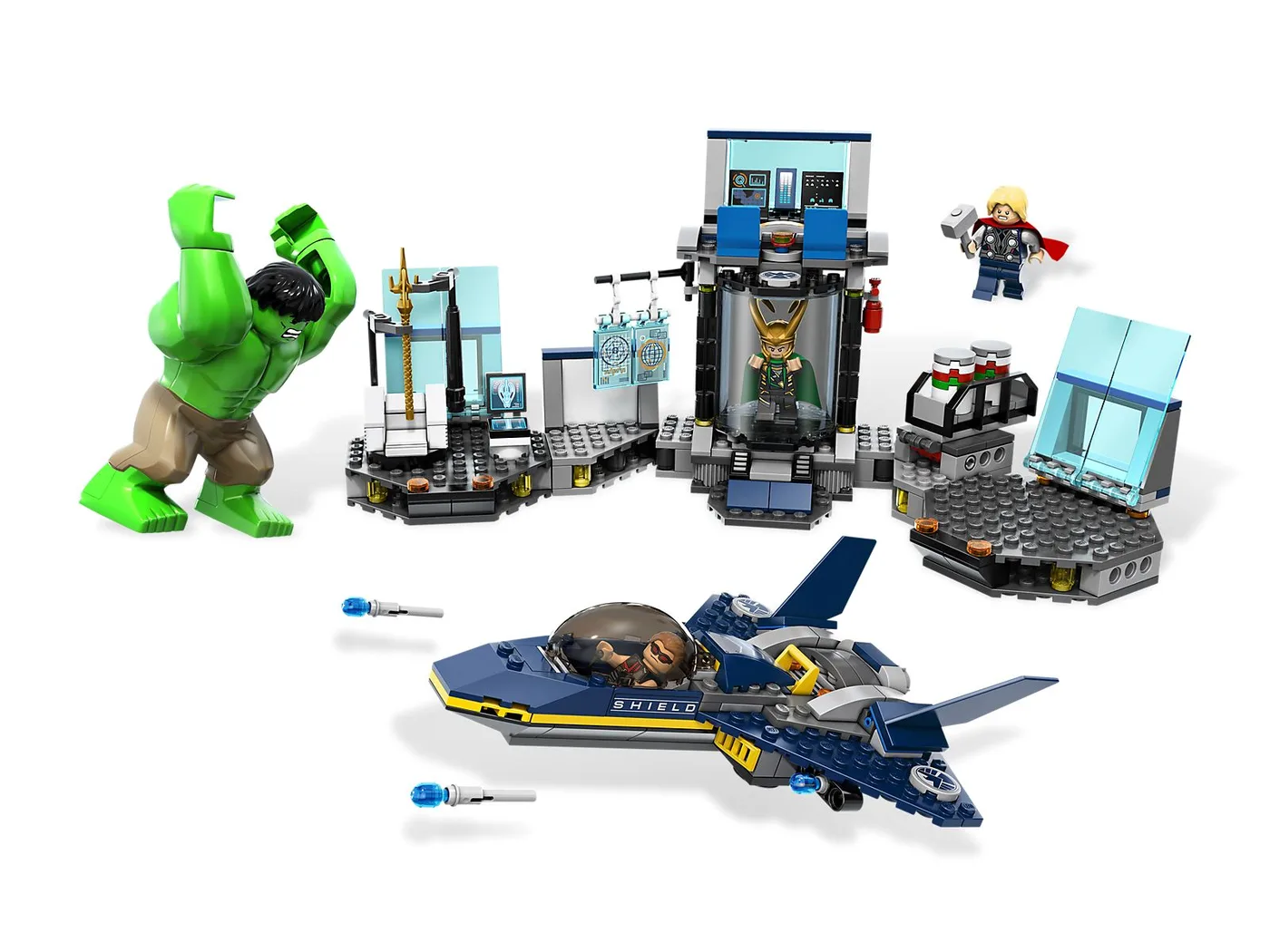 LEGO 6868 L'Évasion de Hulk du Héliporteur - prix | Brick Broker