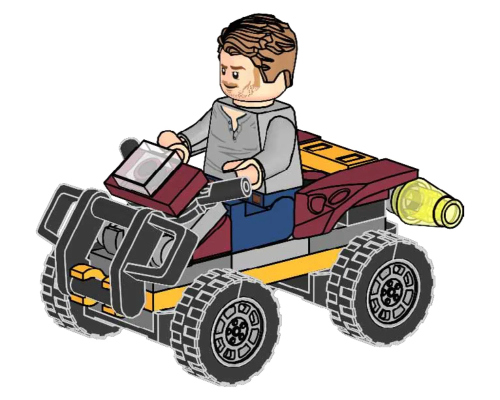 LEGO 122223 Owen et le quad - prix et où acheter | Brick Broker