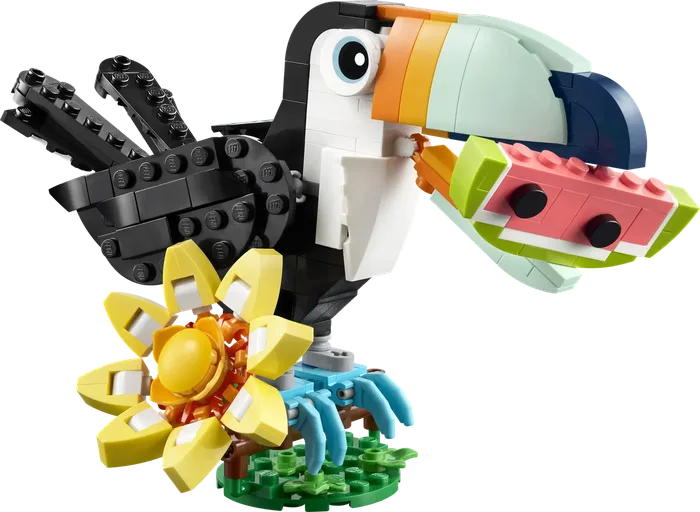 LEGO 31173 Animaux sauvages : Toucan tropical - prix | Brick Broker