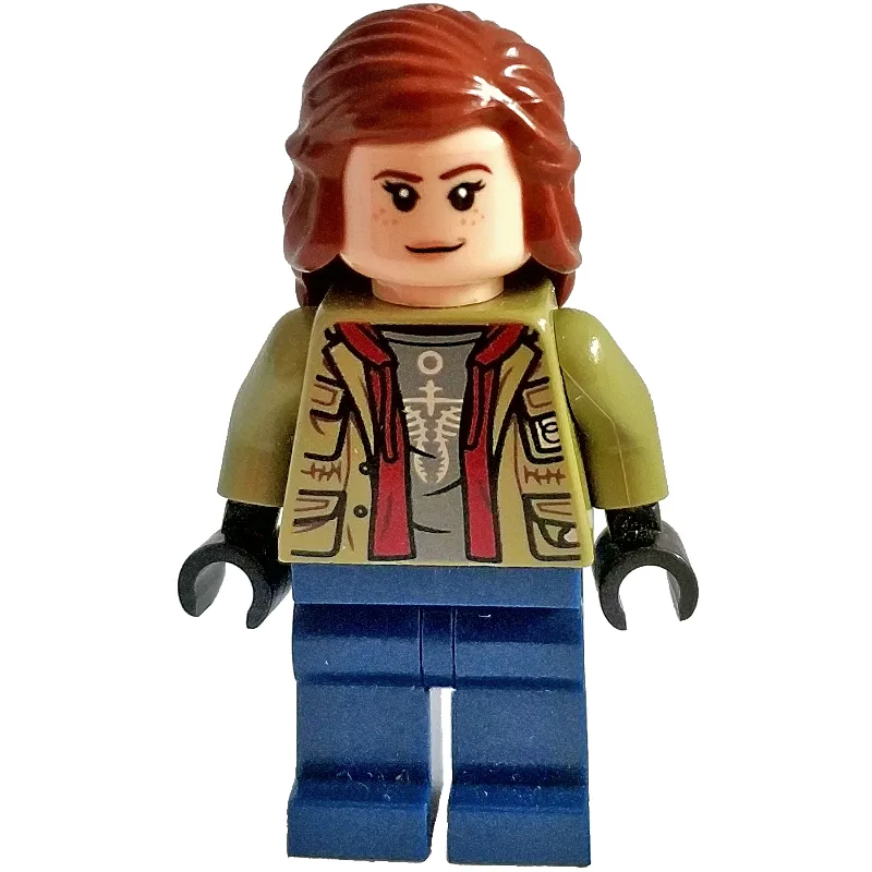 Maisie Lockwood - Adult, Olive Green Torso — minifigurine LEGO | Brick Broker